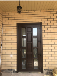Металопластикові двері Rehau 1