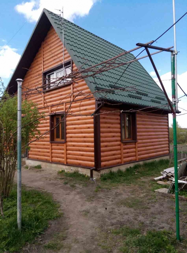 Сайдинг Металевий Блок-Хаус (металевий сайдинг під колоду) в Луцьку 3