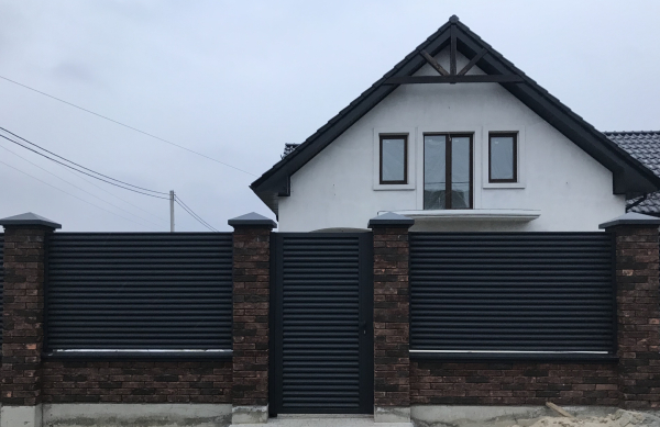 Металевий паркан Жалюзі 3
