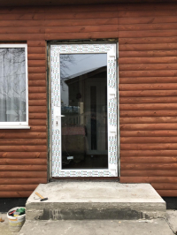 Металопластикові двері WDS 8
