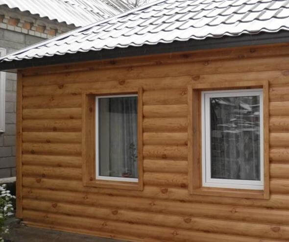Сайдинг Металевий Блок-Хаус (металевий сайдинг під колоду) в Луцьку 26