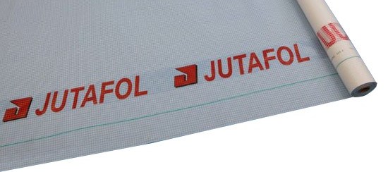 Гідроізоляційна плівка Jutafol 96 Silver (покрівельна дифузійна плівка)