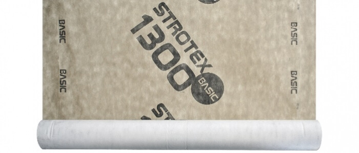 Супердифузійна мембрана Strotex 1300 Basic (плівка покрівельна гідроізоляційна)